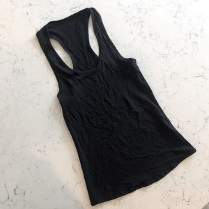 Lululemon Black Racerback Workout Tank